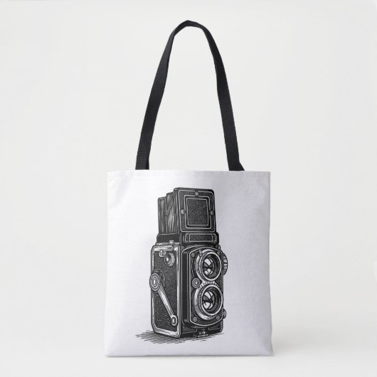 TLR camera tote bag (Voorkant)