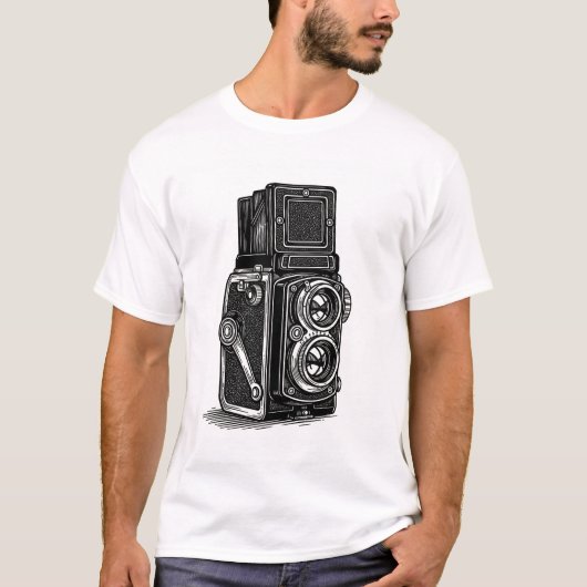 TLR camerashirt T-shirt (Voorkant)