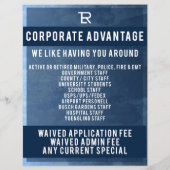 TLR Corporate Advantage Flyer (Achterkant)