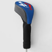 TLS Alternate 2 Golf Head Hoesje (blauw) Golfheadcover (Schuin)