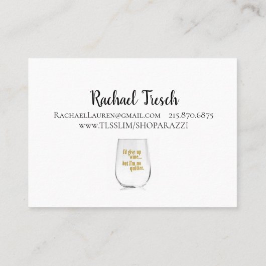 TLS CORE-Visitekaartje Visitekaartje (Achterkant)