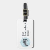 TLT-Bagagelabel Bagagelabel (Voorkant verticaal)