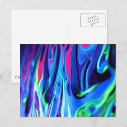 TLuv.Design© Briefkaart "Phantasmagoria" reeks (Voorkant / Achterkant)