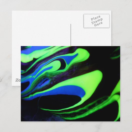 TLuv.Design© Briefkaart "Phantasmagoria" reeks (Voorkant / Achterkant)