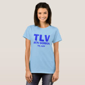 TLV Ben Gurion International Airport Shirt (Voorkant volledig)