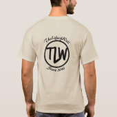TLW-Logo met kleurstof T-shirt (Achterkant)