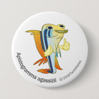 TM-01-Apistogramma agassizii Ronde Button 7,6 Cm