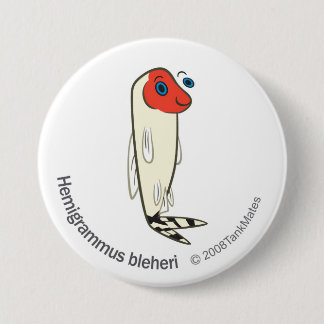 TM-06-Hemigrammus bleheri Ronde Button 7,6 Cm