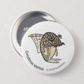 TM-08-Corydoras sterbai Ronde Button 7,6 Cm (Voorkant /achterkant)