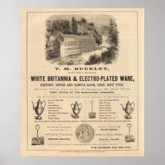 TM Buckley Poster (Voorkant)