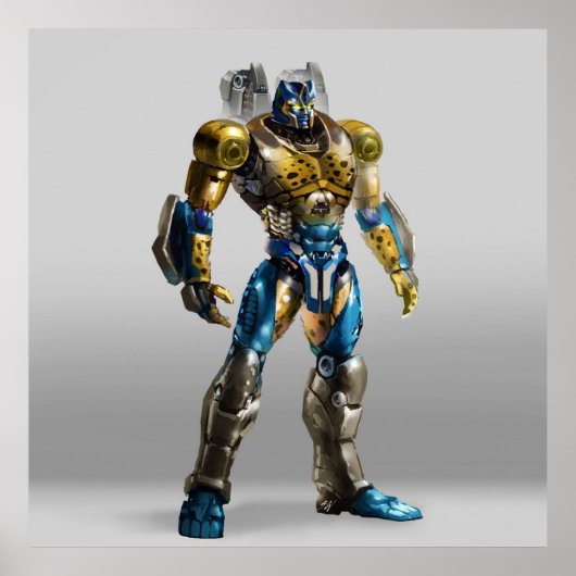 TM Cheetor Poster (Voorkant)