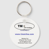 TM Life Coaching - Key Ring - Sleutelhanger (Voorkant)