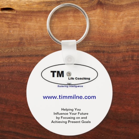TM Life Coaching - Key Ring - Sleutelhanger (Voorkant)