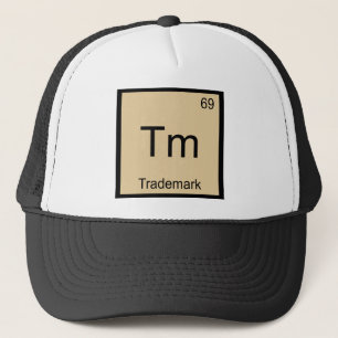Tm - Trademark Grappig Chemie Element Symbool T-sh Trucker Pet