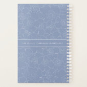TMC Blue Floral Logo Planner (Achterkant)