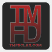 TMFD Old Logo Sticker (Voorkant)