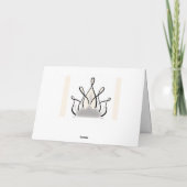 TMH COLLECTIE - Elegante geschenken Purim Holy Day Kaart (Achterkant)