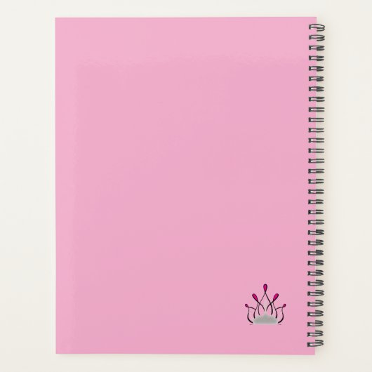 TMH COLLECTIE - Planner (roze) (Achterkant)