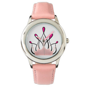 TMH COLLECTIE -  roze linthorloge _ Meisjes Horloge