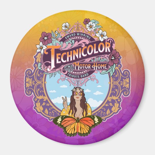 TMH Peace Lady Magneet (Voorkant)