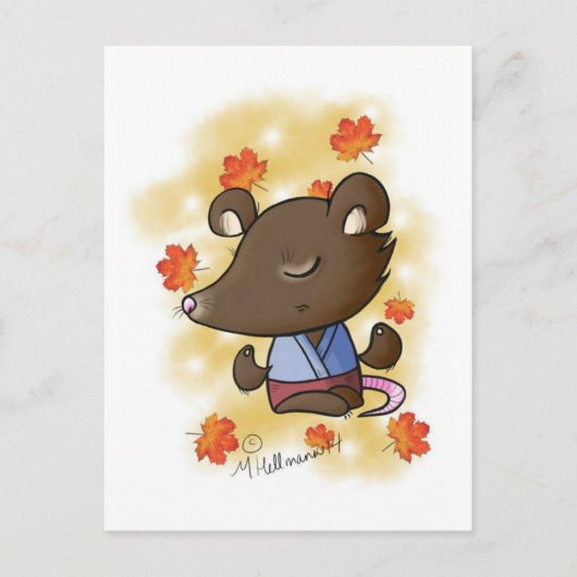 TMNT Master Splinter-Briefkaart Briefkaart (Voorkant)