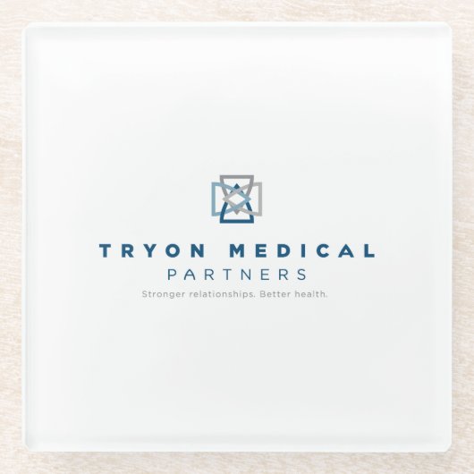 TMP-Onderzetter Glazen Onderzetter (Voorkant)