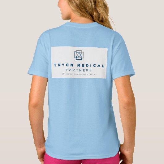 TMP Youth Sport Tek Active Long Meve T-shirt (Achterkant)