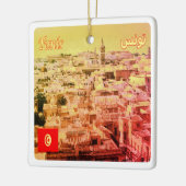 TN013 TUNIS, Tunesië, Afrika, Keramisch Ornament (Links)