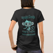 TN helperaap ritst jasje op... T-shirt (Achterkant)