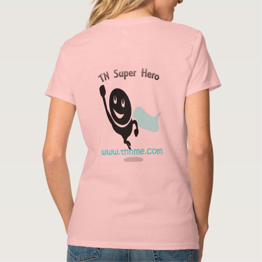TN superheld shirt (Achterkant)