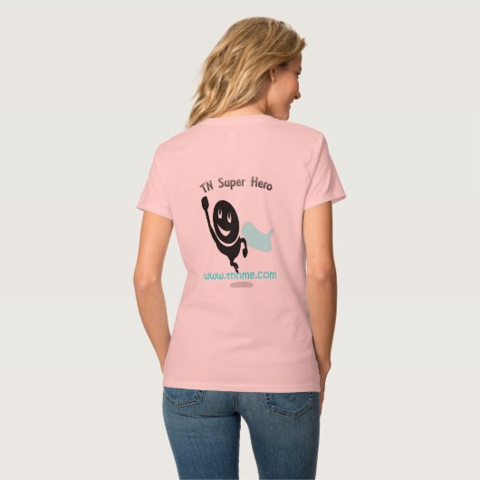 TN superheld shirt (Achterkant volledig)