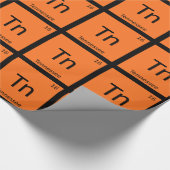 Tn - Tennessee State Chemistry Periodic Table Cadeaupapier (Hoek)