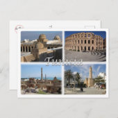 TN Tunesië - Briefkaart (Voorkant / Achterkant)