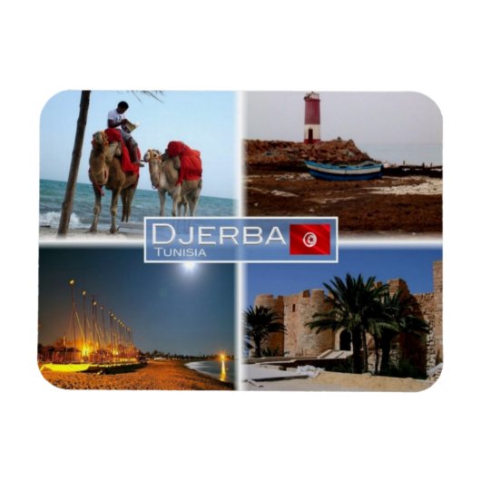 TN Tunesië - Djerba - Magneet (Horizontaal)