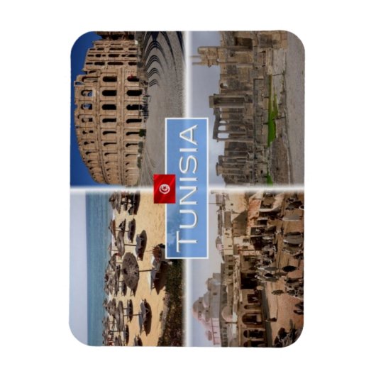 TN Tunesië - Magneet (Verticaal)