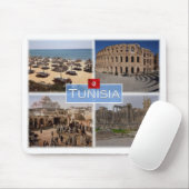 TN Tunesië - Muismat (Met muis)
