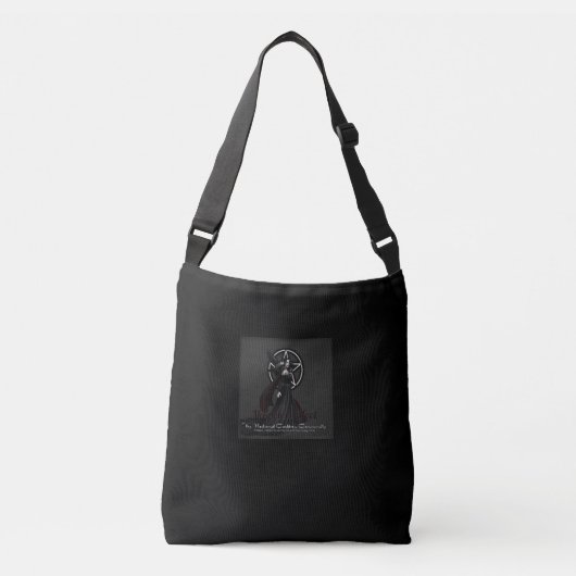 TNC zwarte Canvas tas (Voorkant)