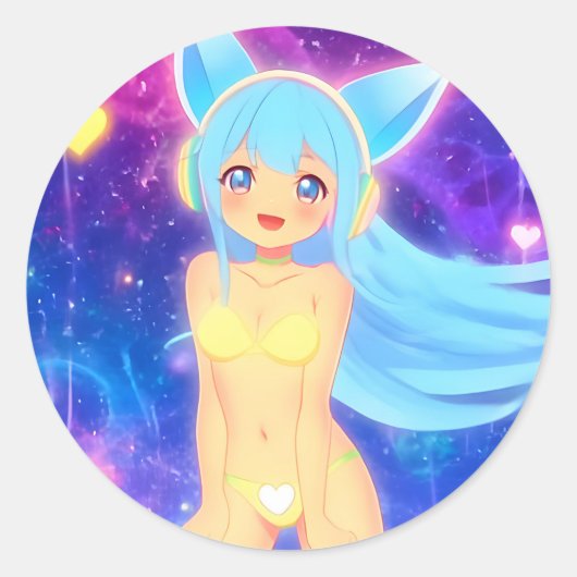 Tne Stellargroove Asame Ronde Sticker #01 (Voorkant)