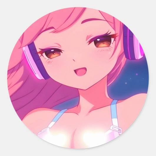 Tne Stellargroove Venus Ronde Sticker #01 (Voorkant)