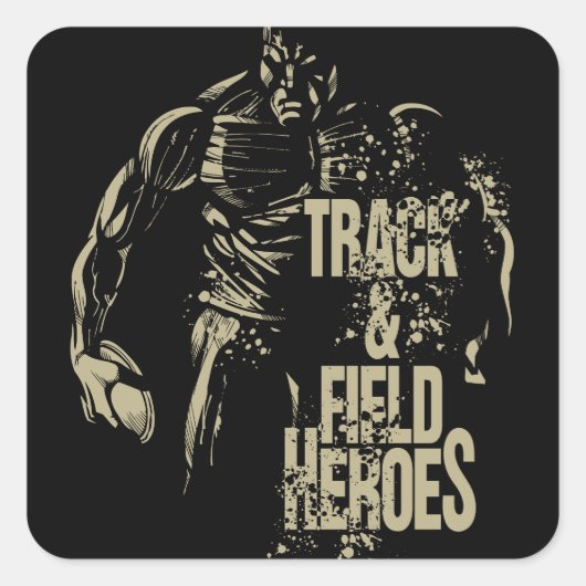 TNF Heroes Discusus Vierkante Sticker (Voorkant)