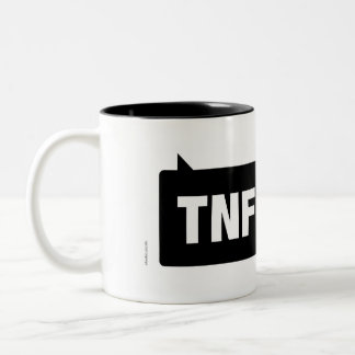 TNF-Mok Tweekleurige Koffiemok