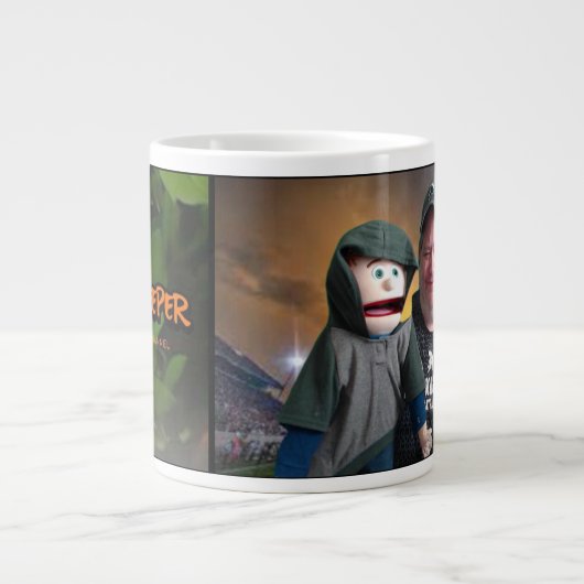 TNFISHKEEPER.COM™ 🐠 #MUG GROTE KOFFIEKOP (Voorkant)