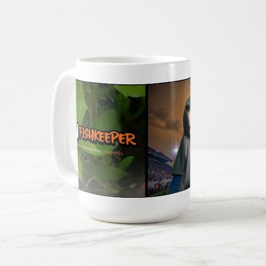 TNFISHKEEPER.COM™ 🐠 #MUG KOFFIEMOK (Voorkant links)