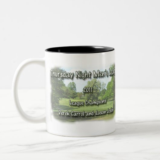 TNML 2011 kampioen Derek Tweekleurige Koffiemok (Links)