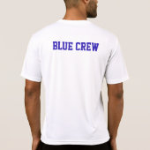 TNP Mannen "Blue Crew"-Shirt T-shirt (Achterkant)