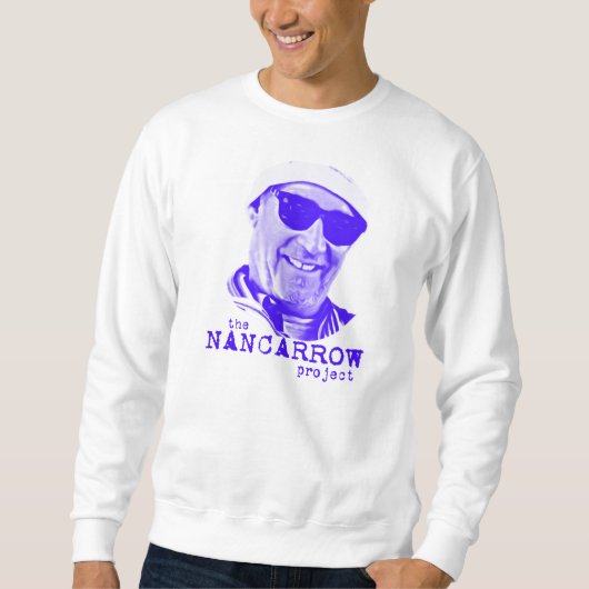 TNP Sweatshirt — wit/blauw (Voorkant)