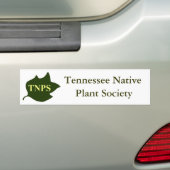 TNPS Poplar Leaf Logo Bumpersticker (Op auto)
