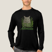 TNR Advocate Cat Rescue Long Sleeve TShirt  (Voorkant volledig)