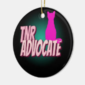 TNR ADVOCATE TRAP NEUTER RELEASE CAT ORNAMENT (Links)