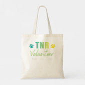 TNR-Shirt, TNR-vrijwilliger, Feed Fix Love Tote Bag (Achterkant)